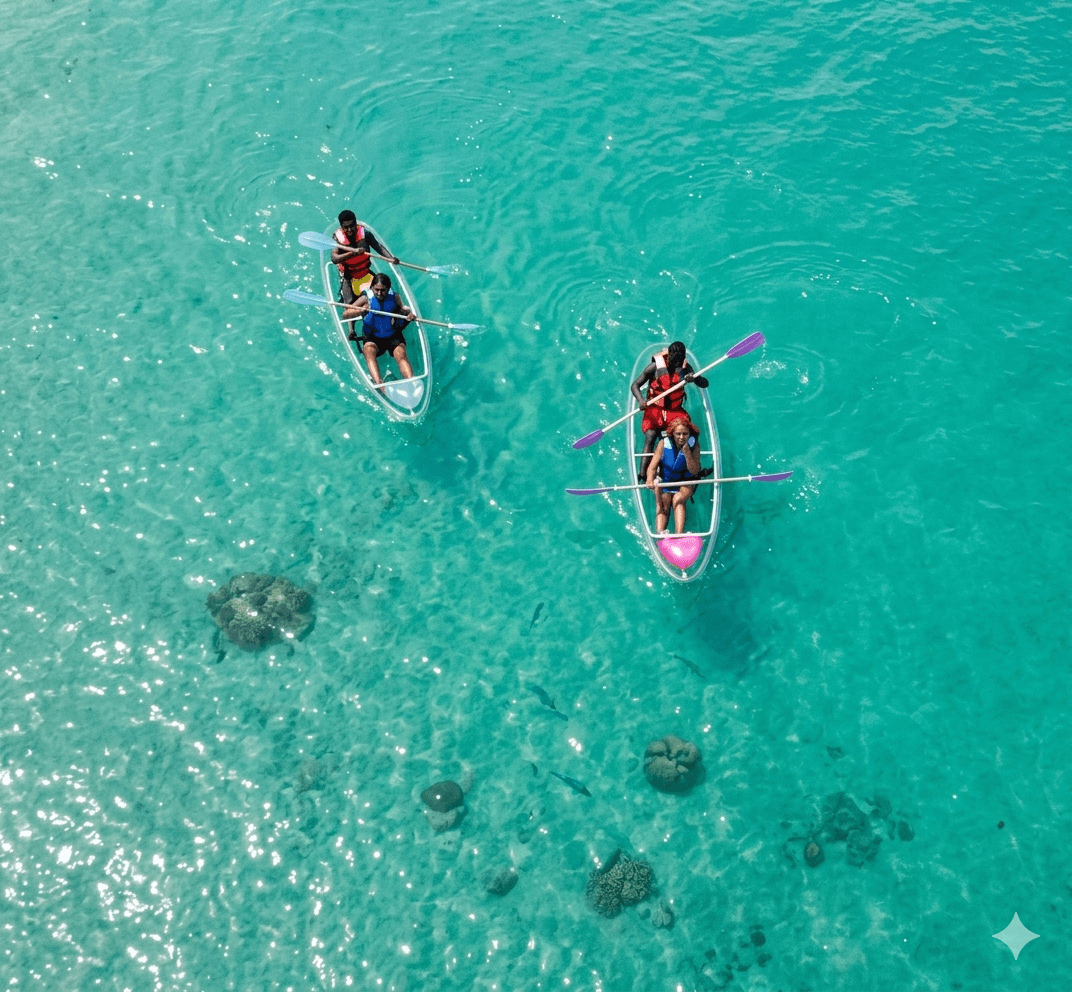 Balade en Kayak Transparent