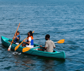 Canoë ou Kayak sur lagune