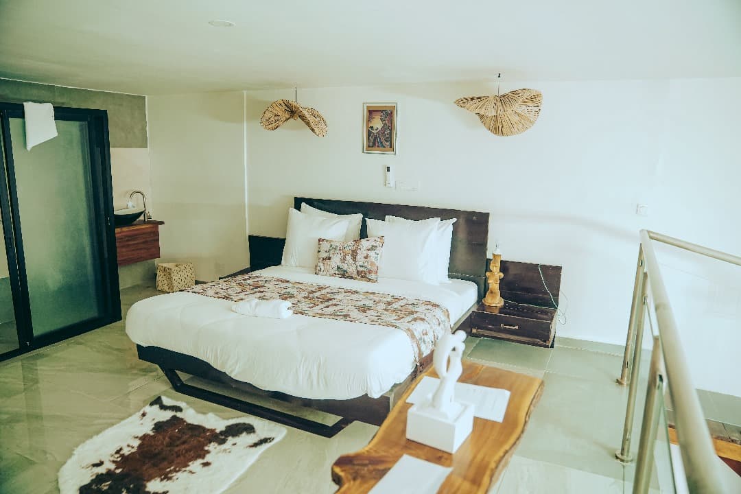 Suite en Mezzanine Supérieure (Jacuzzi & Baignoire)