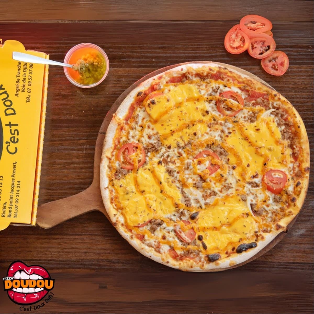 Pizza Doudou 2 Plateaux - Photo 2