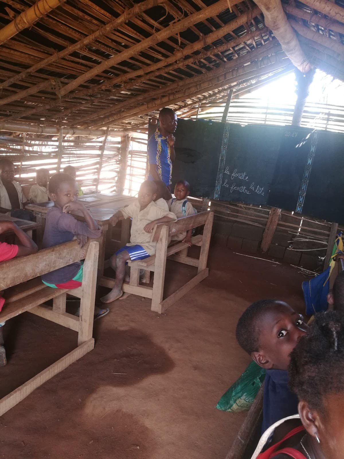 Maquis chez la femme Baoulé