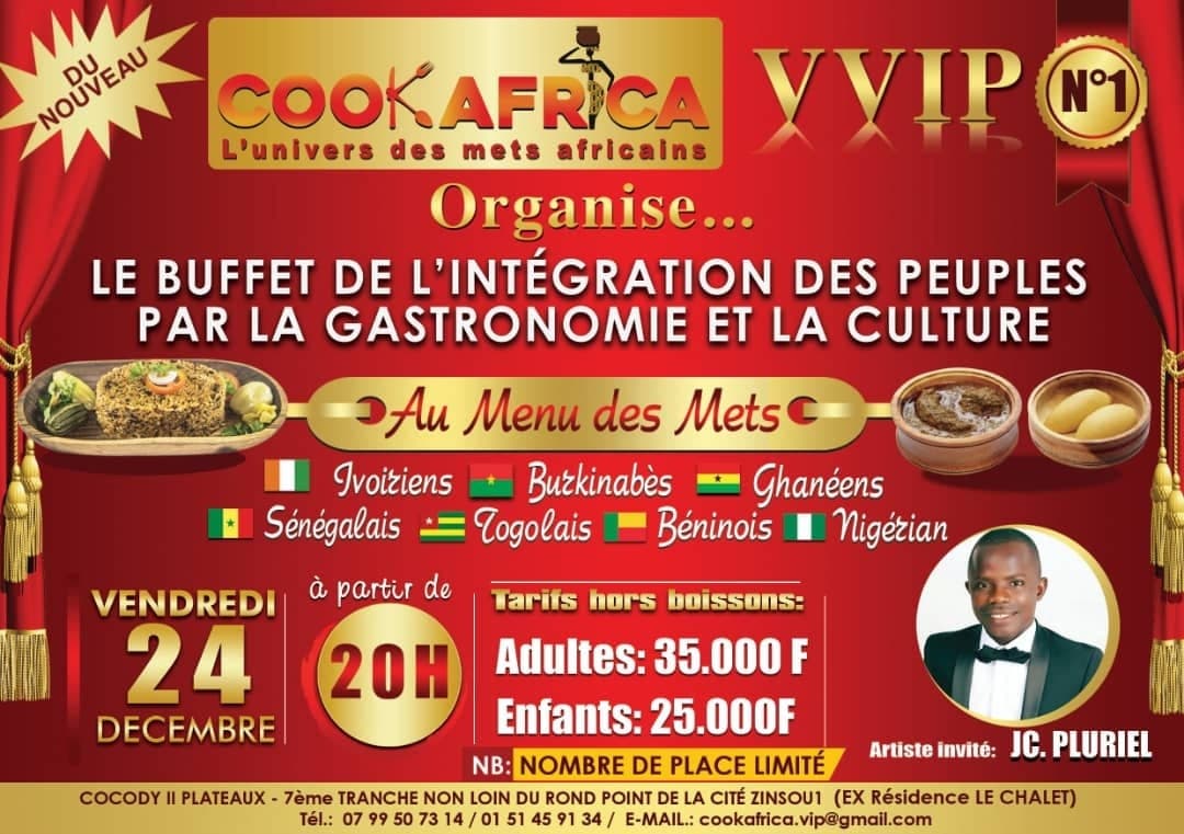 COOKAFRICA VIP | Restaurant Africain COOKAFRICA VIP | Cocody 2 Plateaux 7ème tranche | Buffets mets ivoiriens - Photo 3